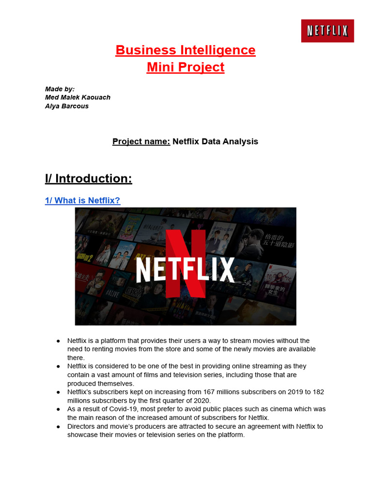 Netflix Data Analysis Project Overview | PDF | Comma Separated Values ...