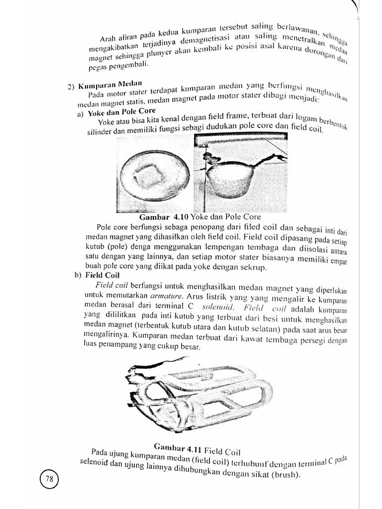 Materi Kumparan Medan (Sistem Starter) PDF