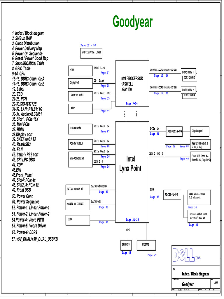 DELL Goodyear rA00 | PDF | Physical Layer Protocols | Computer Engineering