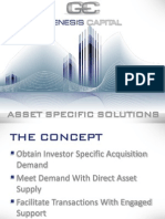 Genesis Capital Asset Specific Solutions Brochure