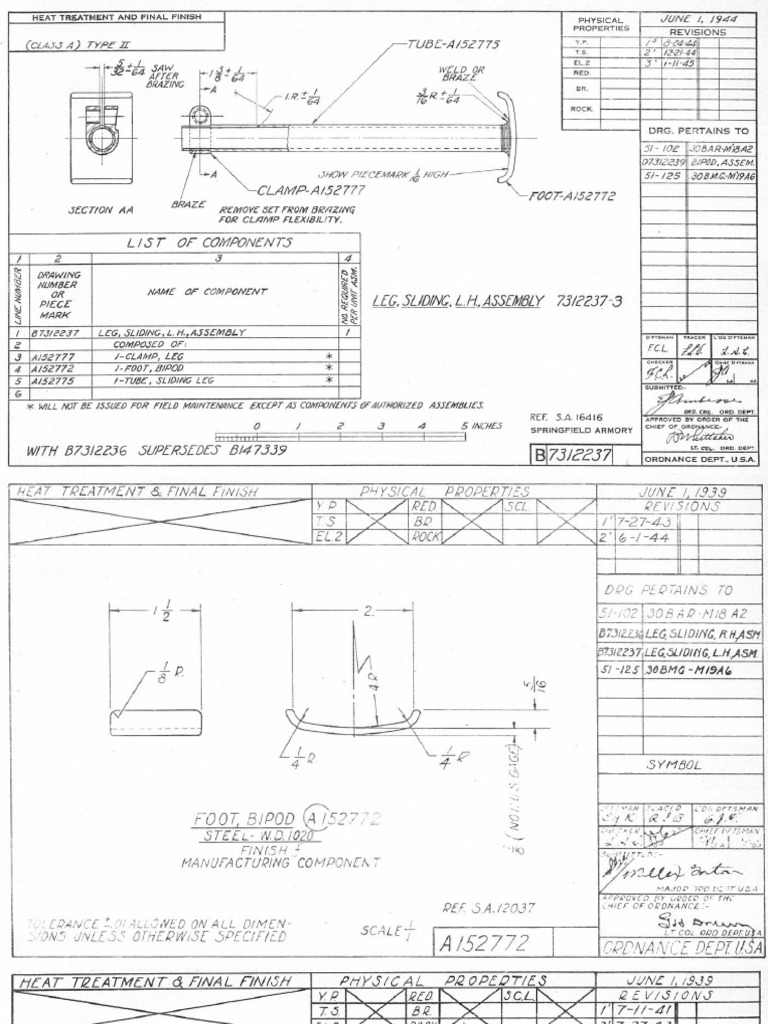 8D7F3 Leg Sliding LH Assembly | PDF