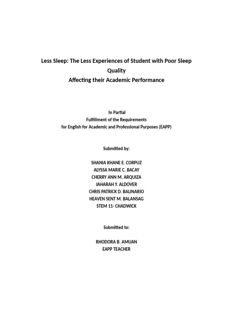 Less Sleep - The WPS Office | PDF | Sleep | Determinants Of Health