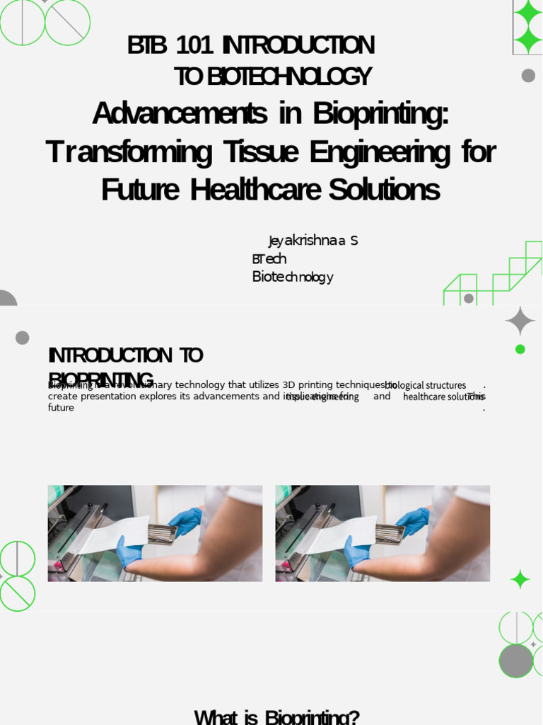Bioprinting Advances in Tissue Engineering | PDF | Tissue Engineering ...