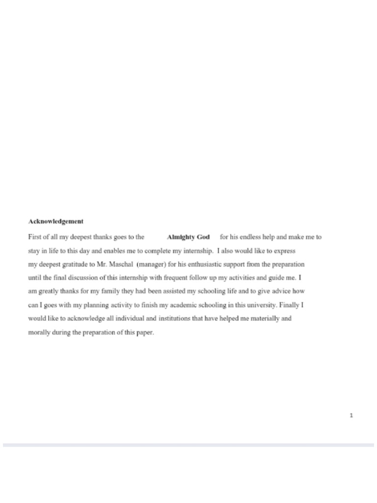 Abay Bank Practical Attachment Report | PDF
