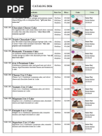 Conti's Cake Price List 2024 | PDF | Cheesecake | Cakes