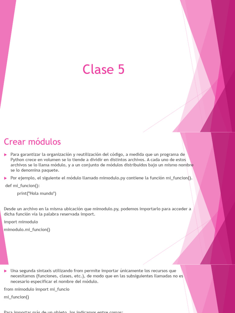 Clase 5 | PDF | SQL | Python (lenguaje de programación)