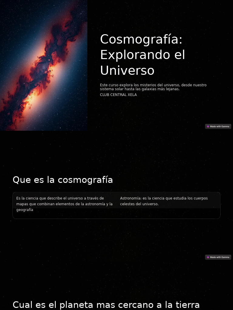 Cosmografia Explorando El Universo | PDF | Luna | Tierra