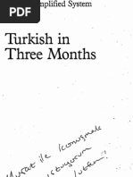 Turkish 3 Months