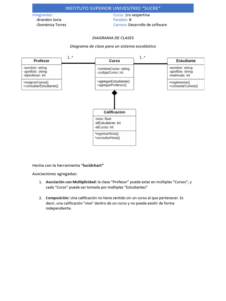 Diagrama de Clases | PDF