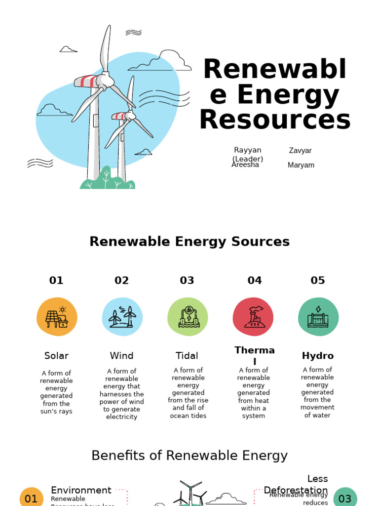 Overview of Renewable Energy Sources | PDF | Renewable Energy | Wind Power