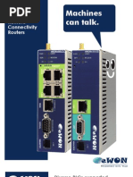 eWON Data Access Configuration Guide | PDF | Computer Network | Ip Address