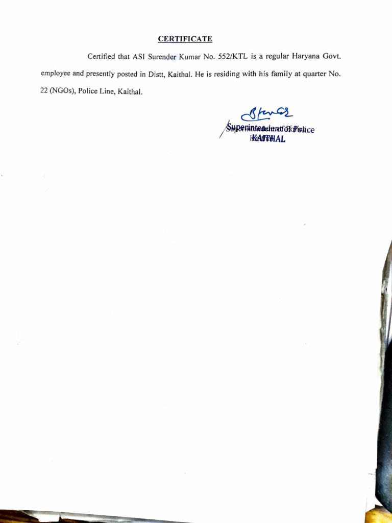 Residential Letter | PDF