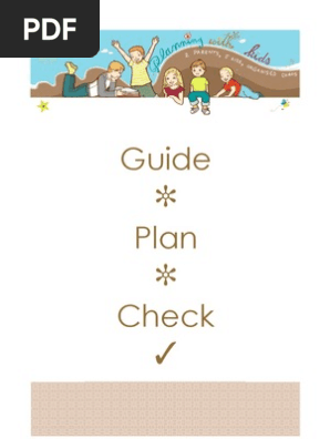 Planning With Kids Free Checklists