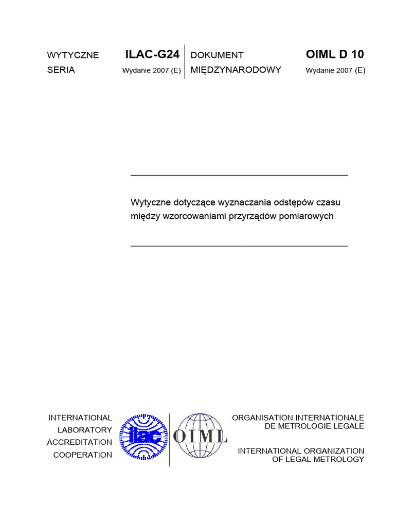 Ilac g24 2007 | PDF