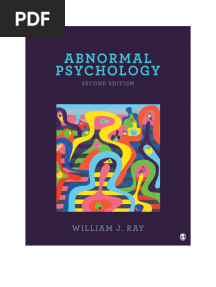 Abnormal Psychology 2nd Edition - William J. Ray