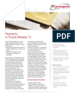 Payments in Oracle Release 12