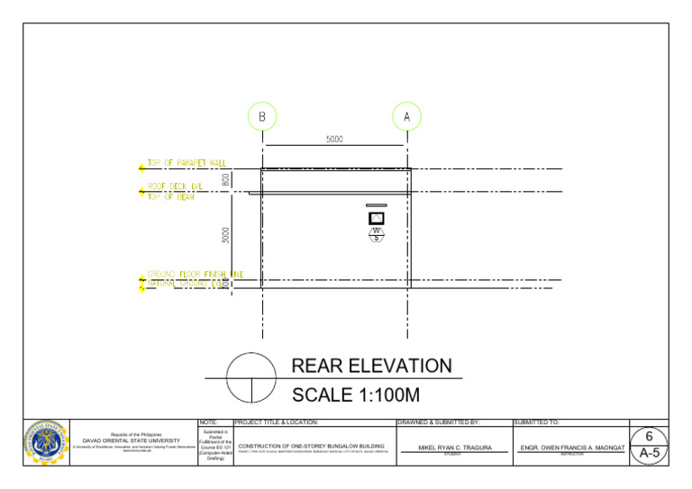 Rear Elevation | PDF