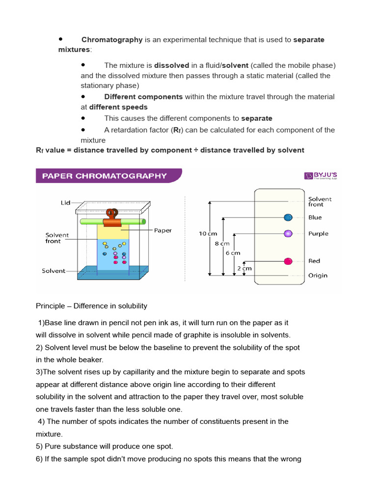 Chromatography | PDF