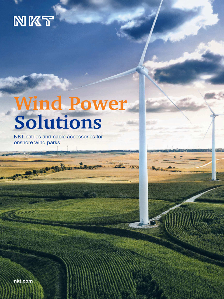 Onshore Wind Park Cable Solutions | PDF | Electrical Engineering ...