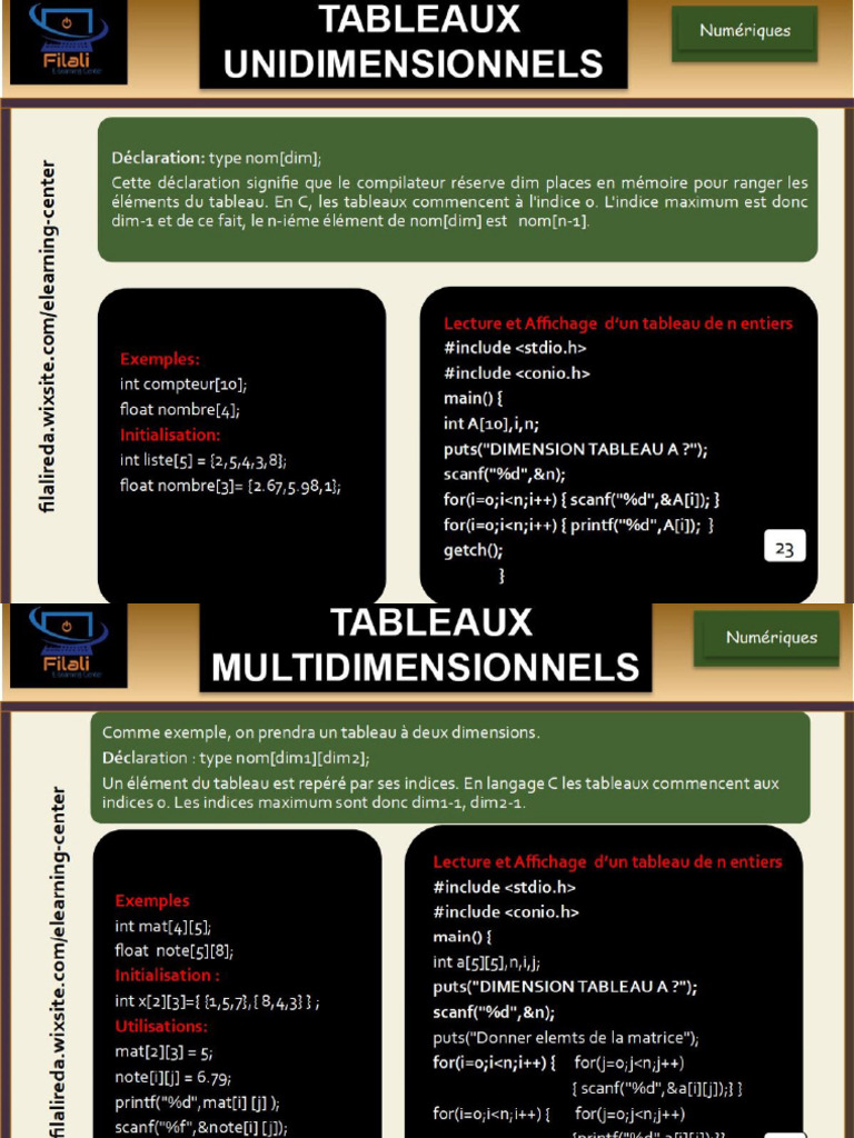 LANGAGE C - Part 2 | PDF