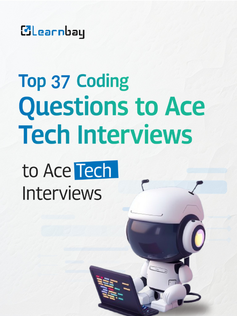 Top 37 Coding Interview Questions | PDF | String (Computer Science ...