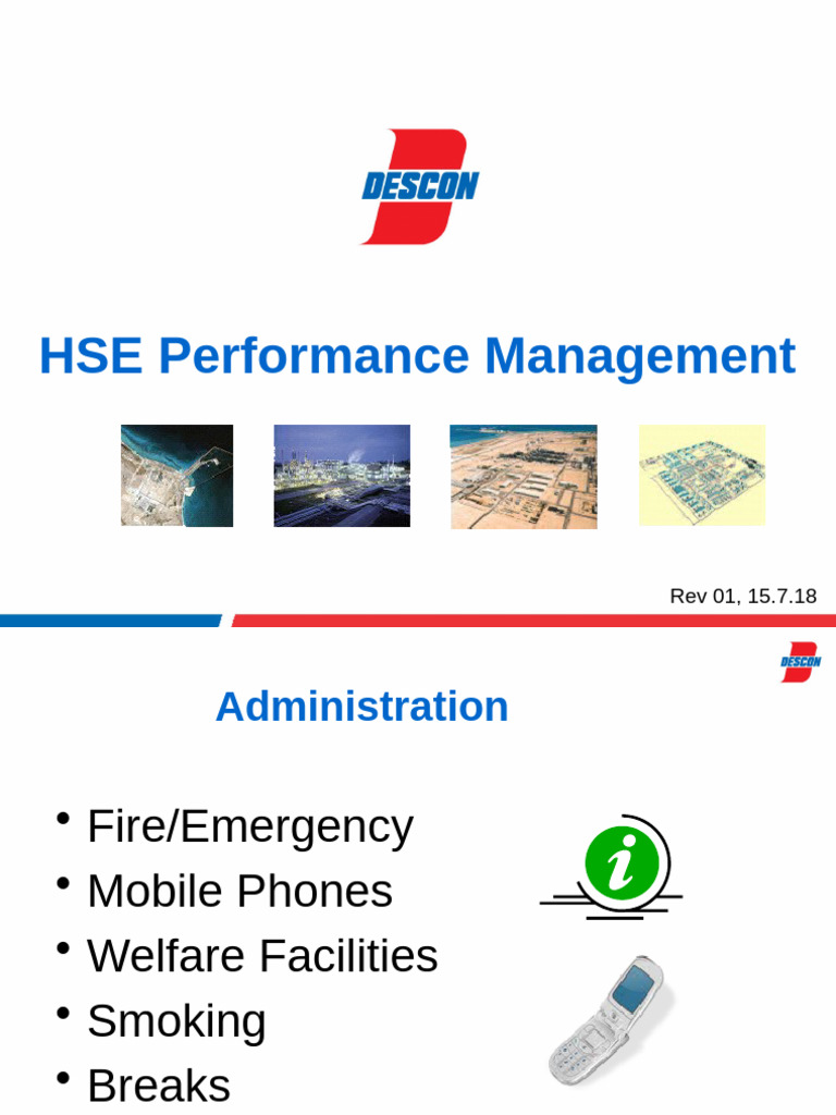 HSE Performance Management Overview | PDF | Occupational Safety And ...