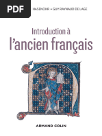 Initiation à l'ancien et moyen français | PDF | Genre grammatical