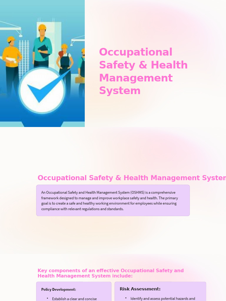 Occupational Safety Management Guide | PDF | Occupational Safety And ...