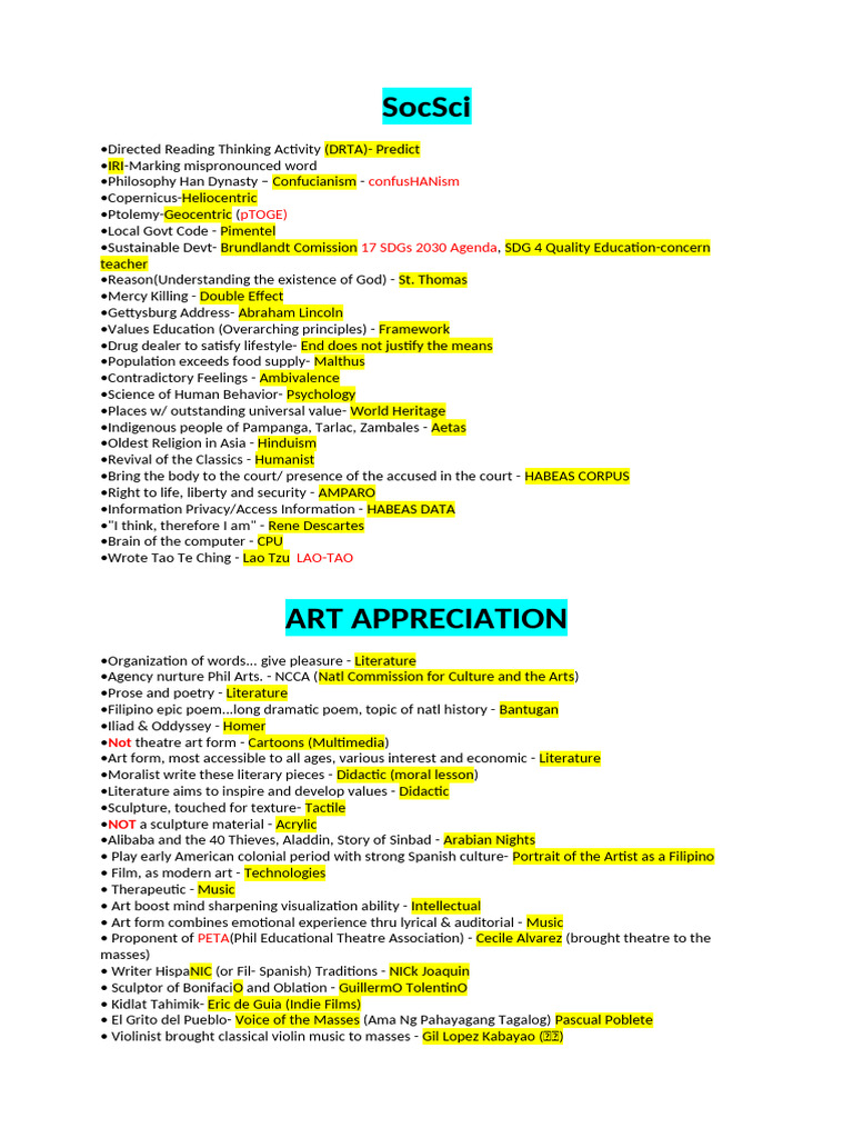 Comprehensive Overview of Key Concepts | PDF