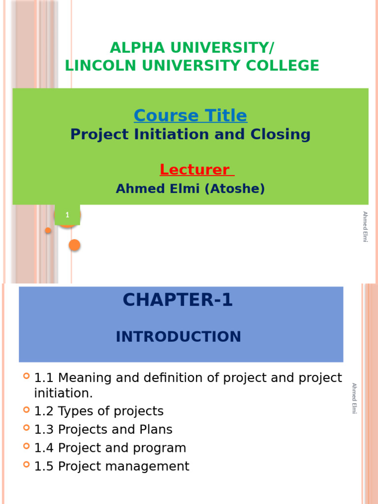 Understanding Project Initiation | PDF | Project Management | Goal