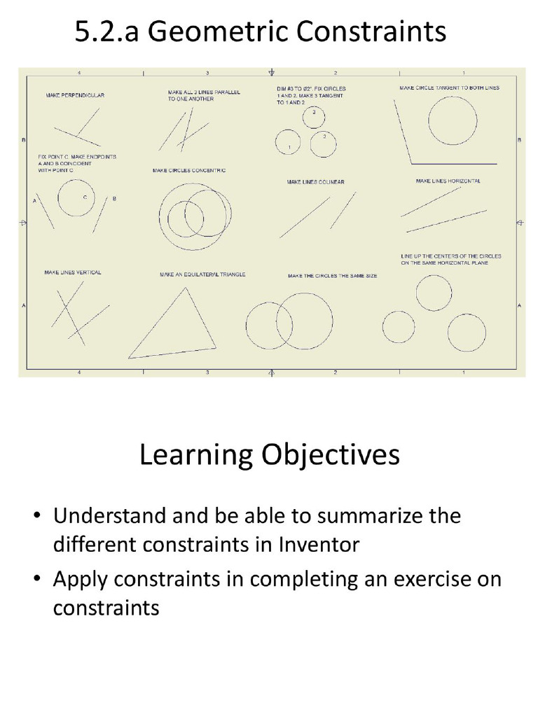 4 Geometric Constraints1 | PDF