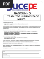 Inglês - TPIC (PE)