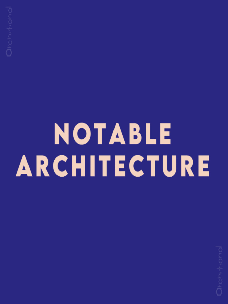 Notable Architectural Structures | PDF