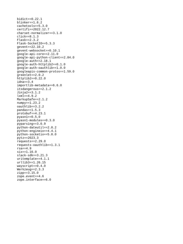 Requirements pdf