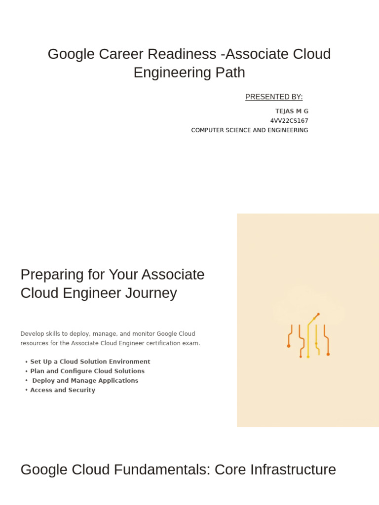 Google Cloud Associate Engineer Guide | PDF | Cloud Computing | Load ...