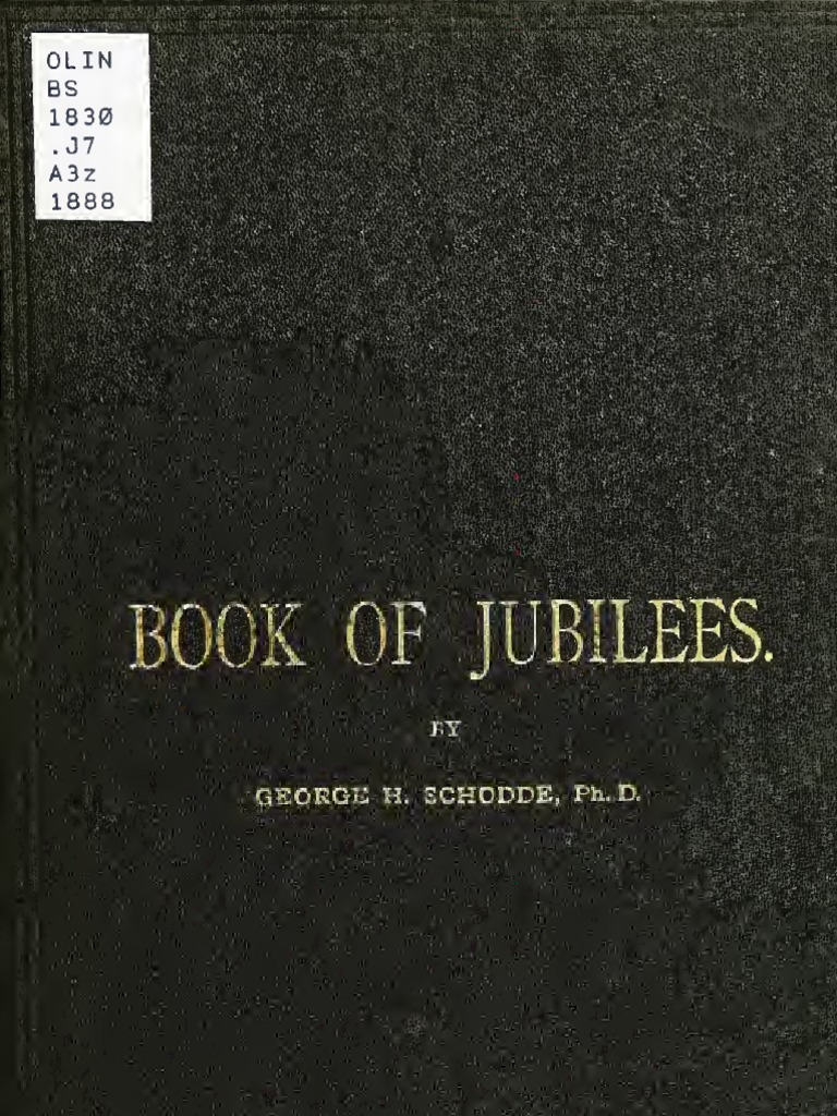 Book of Jubilees From the Ethiophic Cain And Abel