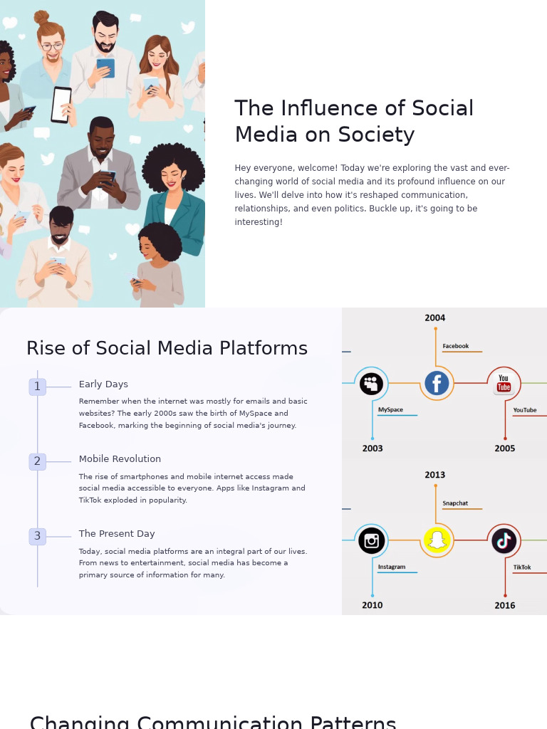 Social Media's Impact on Society Today | PDF | Social Media | Popular ...