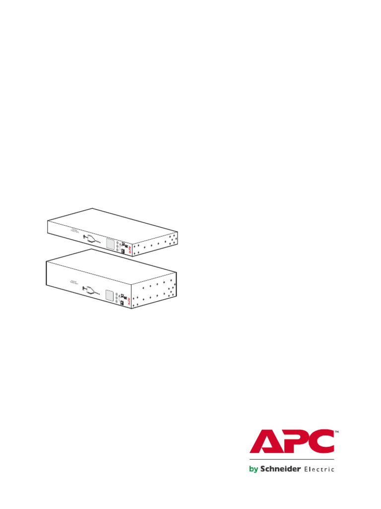 User Guide: Rack Automatic Transfer Switch (ATS) | PDF | Ip Address ...
