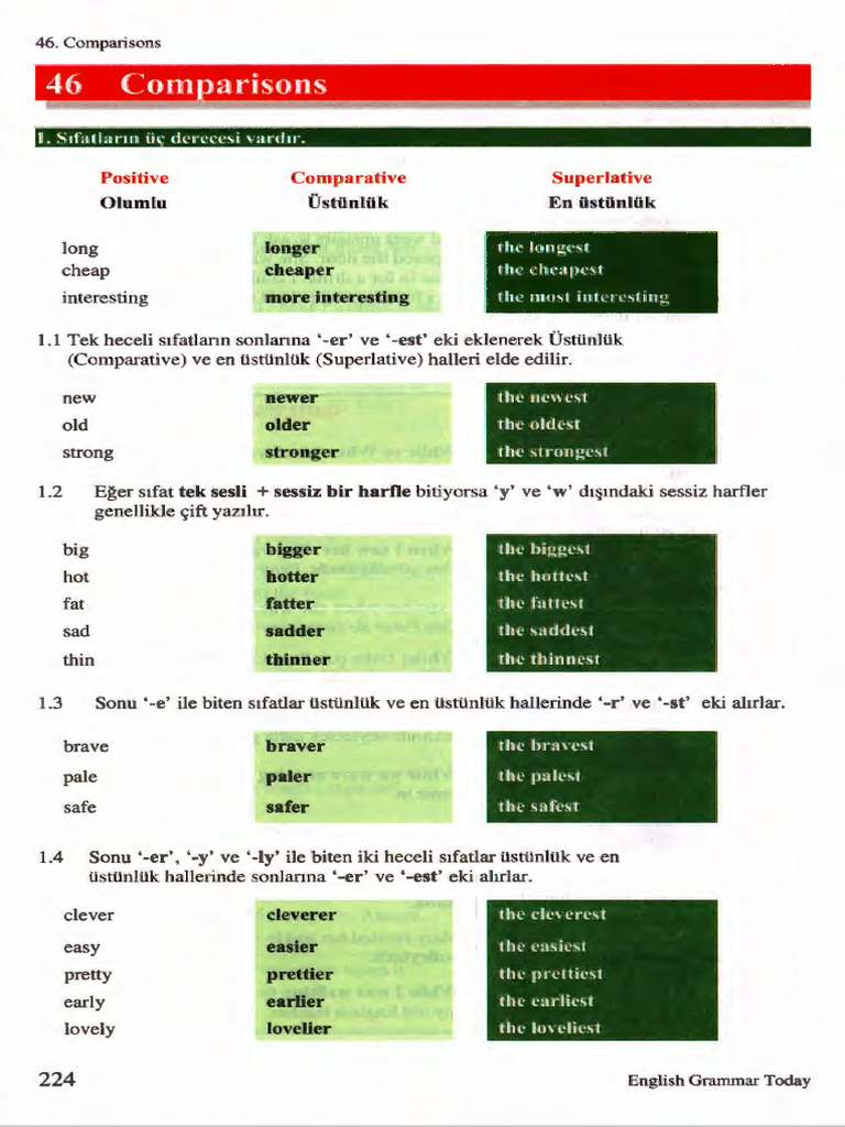 Comparisons | PDF