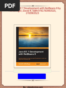 (Ebook) Java EE 7 Development with NetBeans 8 by Heffelfinger, David R. ISBN 9781783983520, 1783983523 all chapter instant download