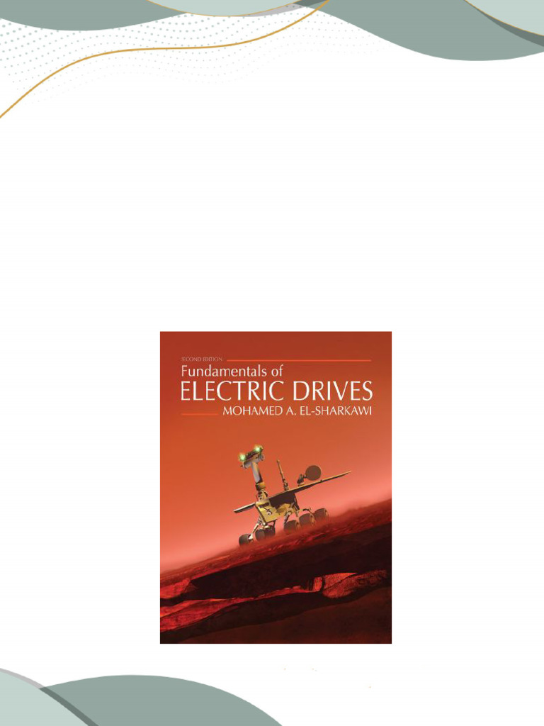Access Solution Manual For Fundamentals of Electric Drives, 2nd Edition ...