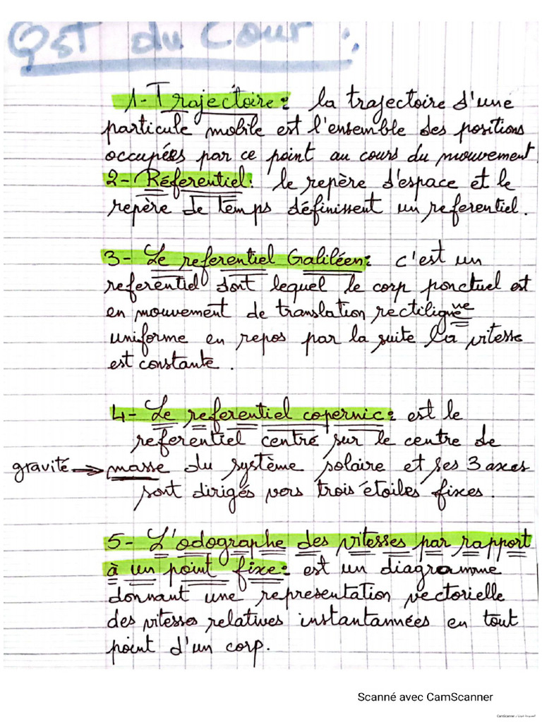 QST de Cour | PDF