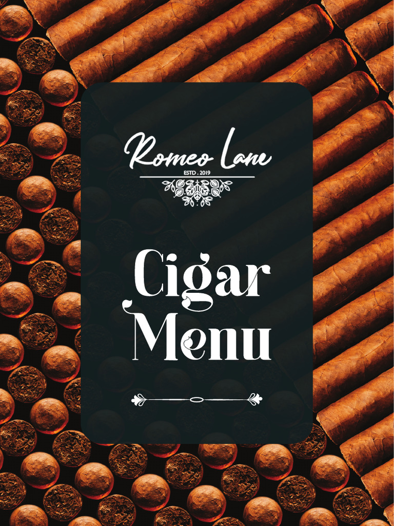 Premium Cigar Selection Guide | PDF | Cigar | Tobacco