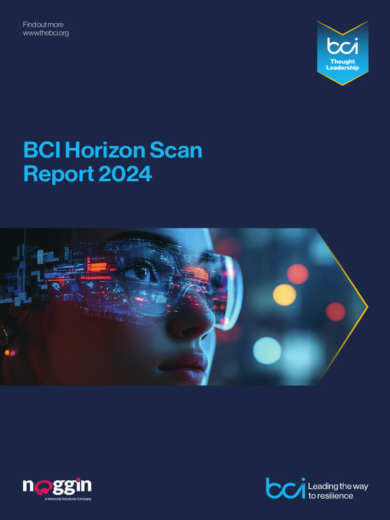 BCI Horizon Scan Report 2024 Insights | PDF | Cost Of Living | Computer ...