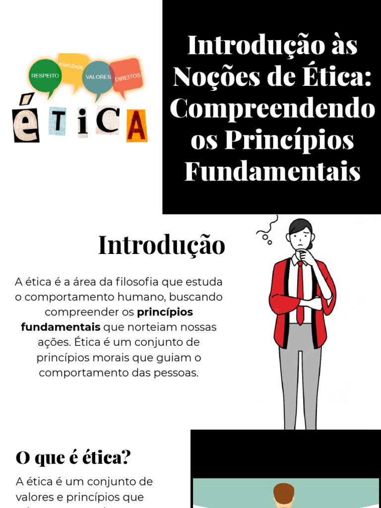 Princípios Fundamentais da Ética | PDF