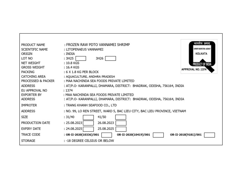 Rvs Draft Label - Sep 06 | PDF