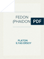 Fedon (Phaidon) Platon (Eflatun)