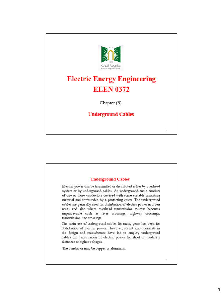 EEE Ch. 6 | PDF | Insulator (Electricity) | Electric Power Transmission