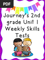 Wonders Unit Assessment Grade 1 | PDF | Insects | Bat