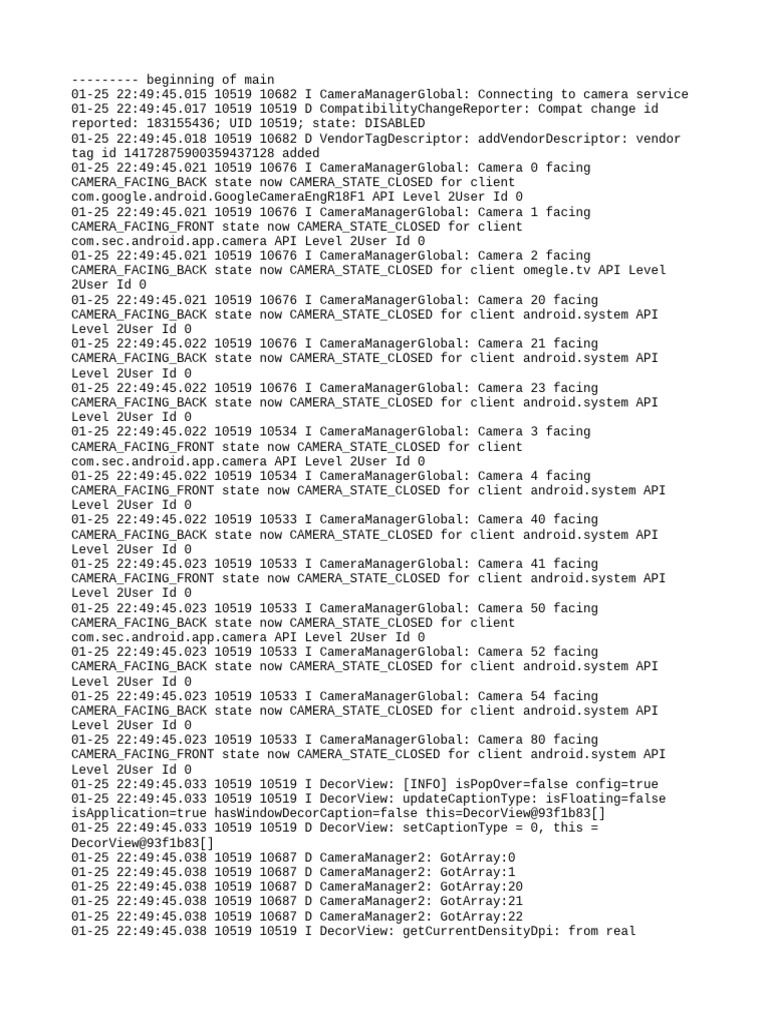 Logcat 1737816584913 | PDF | Computer Science | Software Engineering